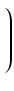 $\displaystyle \left.\vphantom{ \sqrt[3]{\frac{-9q + \sqrt{-3\Delta}}{18}} }\right)$