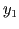 $ y_{1}$