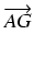 $ \overrightarrow{AG}$